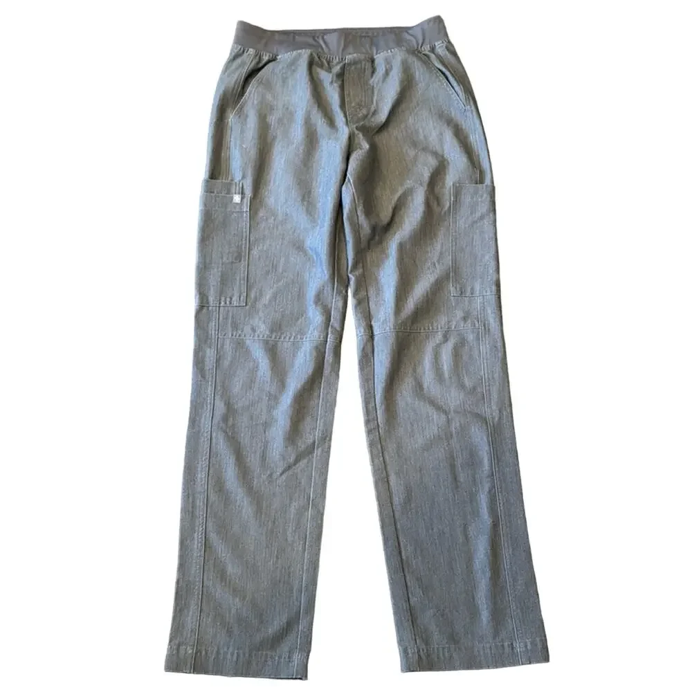 FIGS Men's Axim Cargo Scrub Pants Graphite Size S